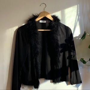 Clueless 90s Feather Sweater